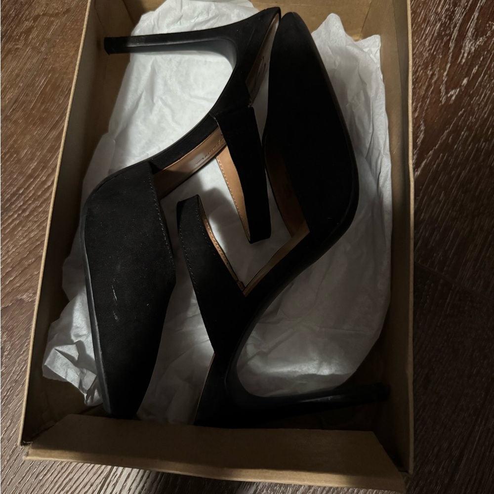 Jessica Simpson Black Stiletto Heels - Picture 7 of 7